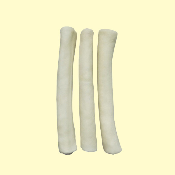 Expanded rawhide roll